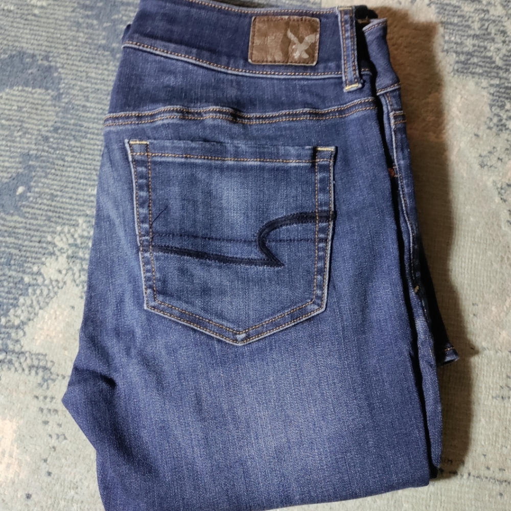 American Eagle Outfitters Super Stretch Artist Flare Size 8